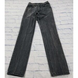 Georges Marciano Guess Jeans  WOMENS 29 High Rise Tapered Black VINTAGE 90s USA